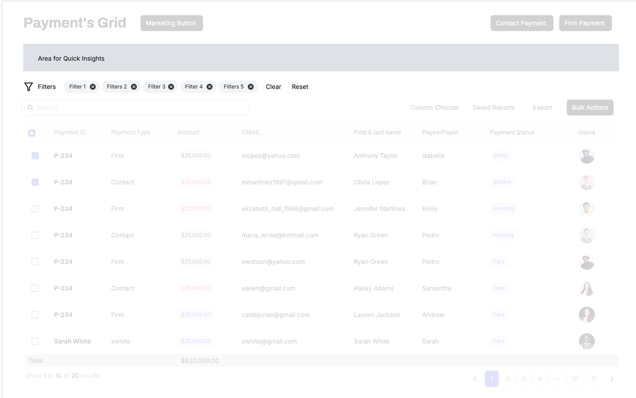 Discovery Mode Wireframe