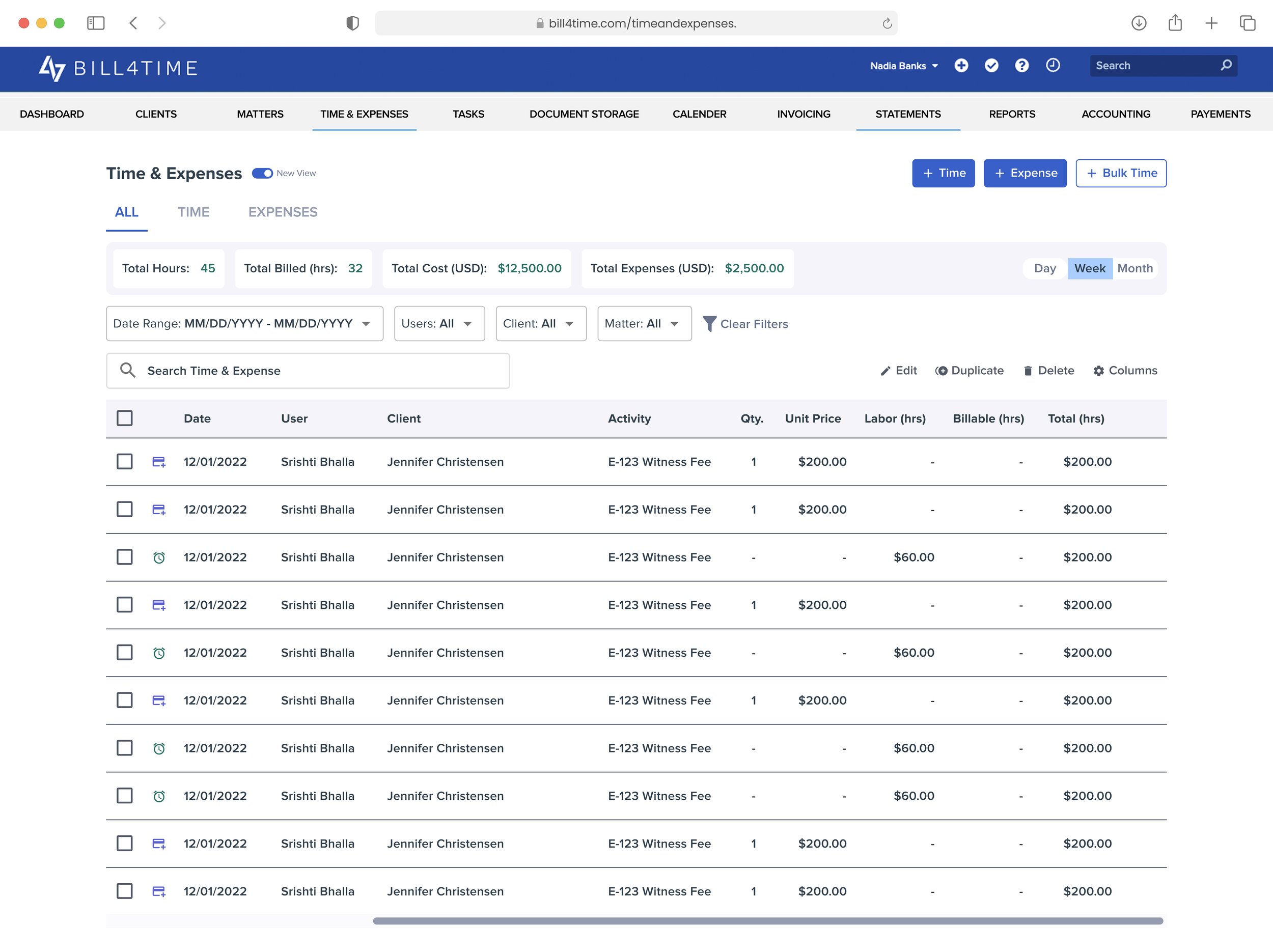 Iteration 1 - Grid with Existing Filters