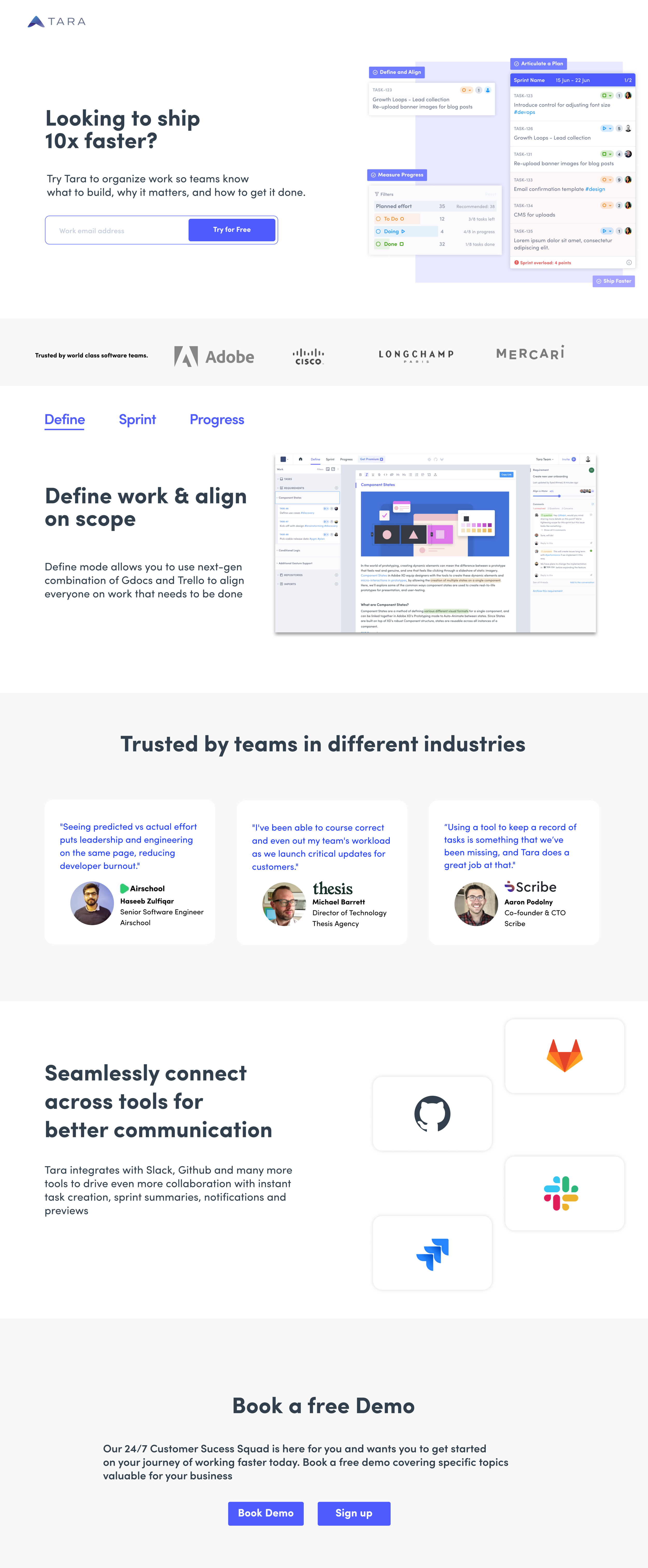 Iteration A - Light Mode