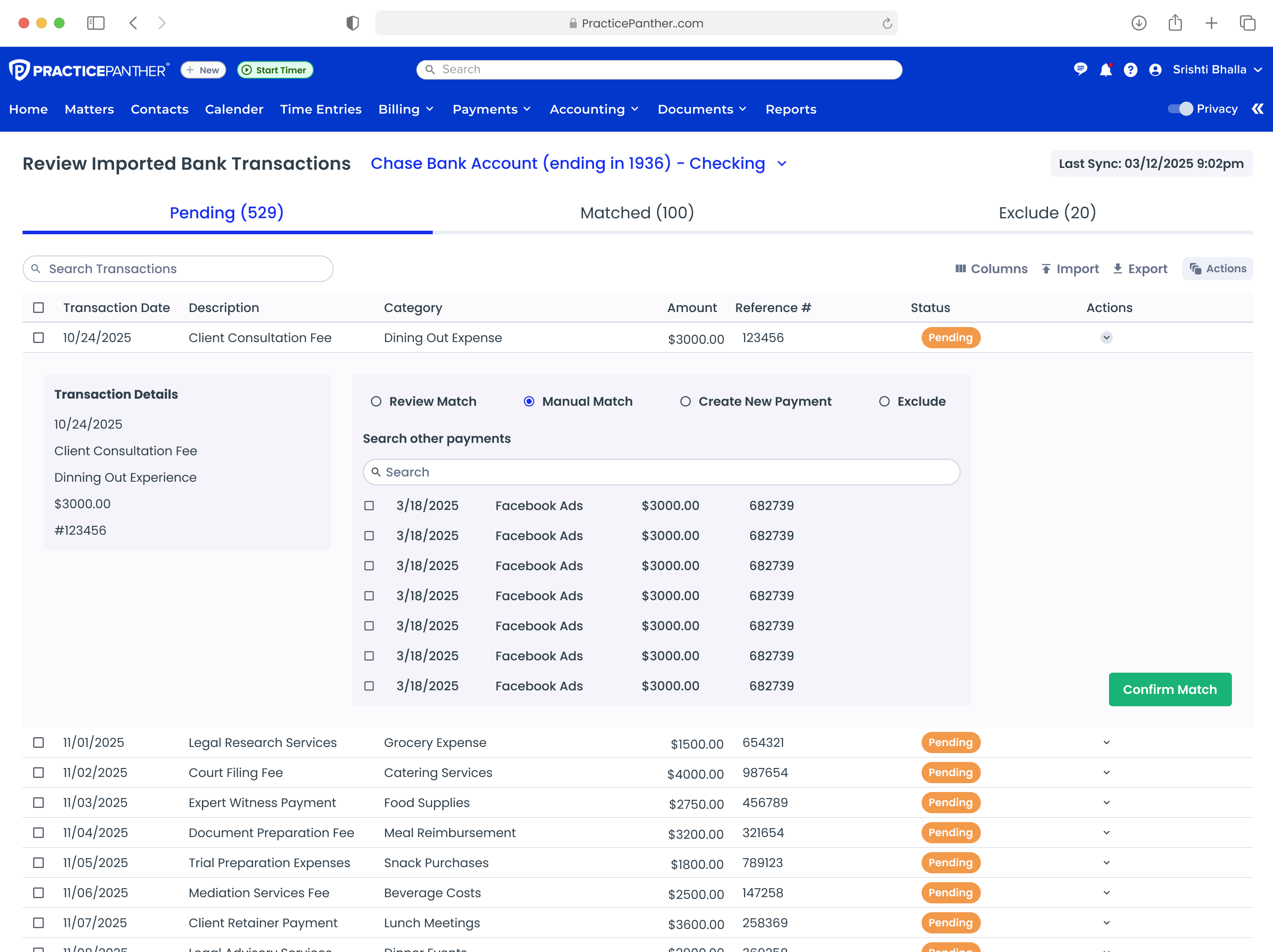 Iteration 1: Manual match with inline grid search