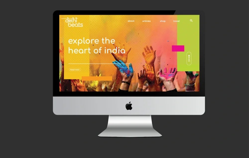 Delhi Beats Website Screens 11