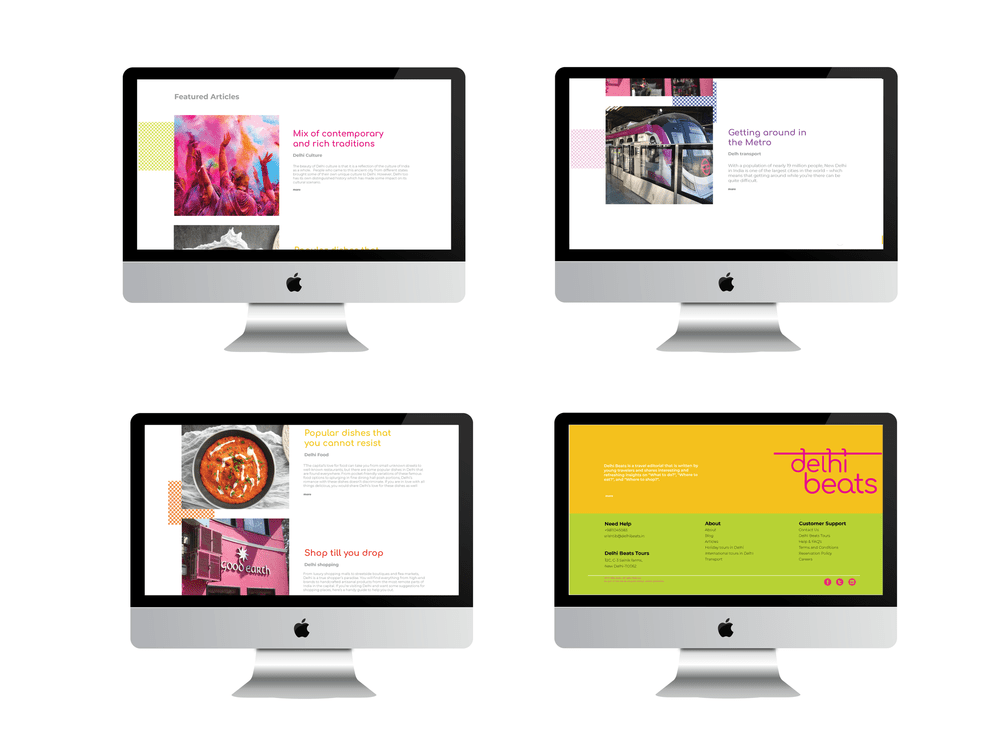 Delhi Beats Website Screens 12